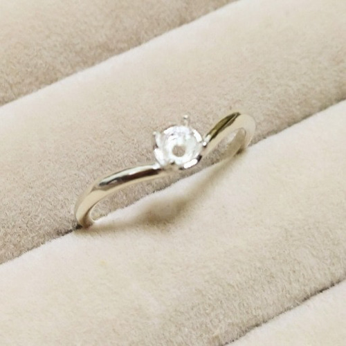 リング空枠S925 3mmラウンド ミア その他素材 れび 通販 19392424