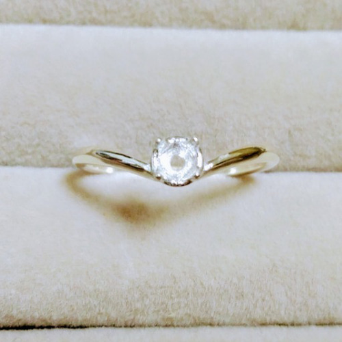 リング空枠S925 3mmラウンド ミア その他素材 れび 通販 19392424