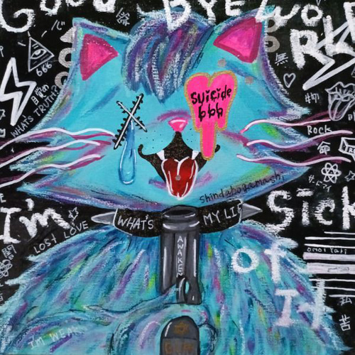 【S2号/2025】I'm sick of it-もううんざり-【現代アート】 S2号/2025】I'm sick of it-もううんざり- 絵画 Chika Shinoda's