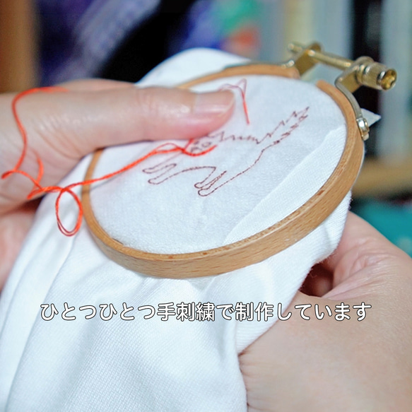 【手刺繍】ロンT登場！やんのかニャンコTシャツ – 背中で語るTシャツ / 猫モチーフ・ユニセックス 17枚目の画像