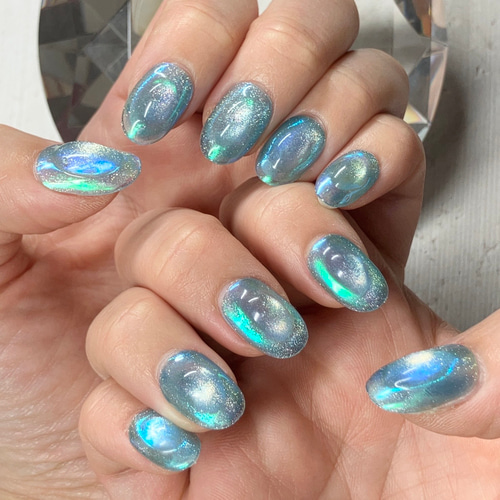 ネイル ネイルチップオーダー ちゅるん 韓国 海外 ワンホン フレンチ