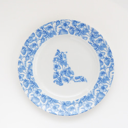 猫のシルエットプレート（21cm） ラグドール 中皿 Dressing 通販