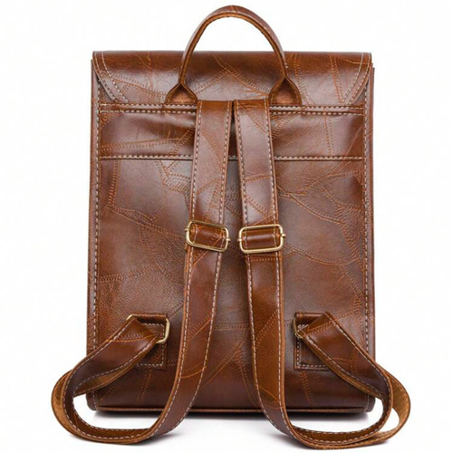 リュック 本革 通勤 収納ポケット レザー 3way ショルダー 通学 メンズ