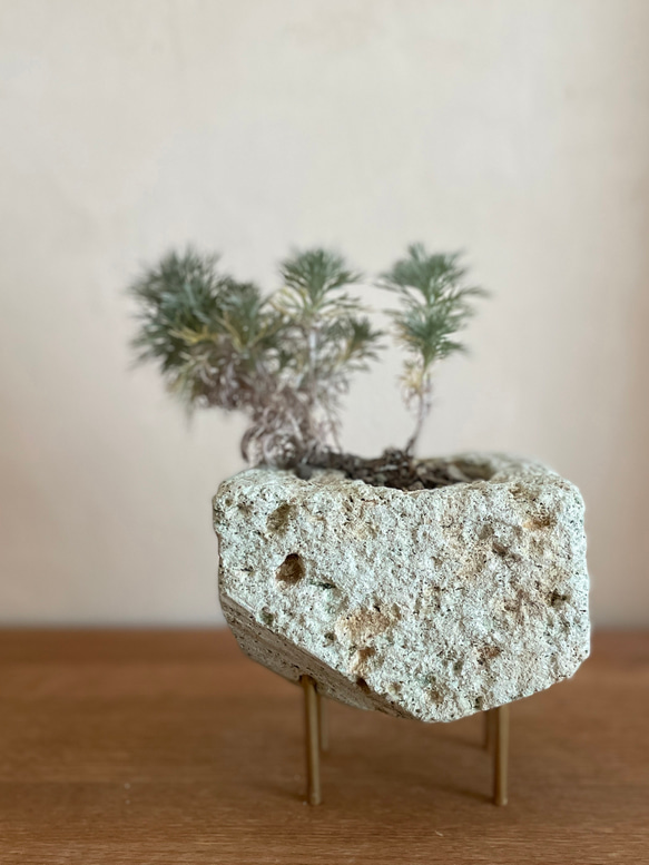 大谷石｜ストーンポット（石鉢・植木鉢） 一輪挿し・花瓶・花器