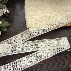 専用Dフランスアンティーク*モチーフレース*アンティークレース*手刺繍*モチーフ France製 50㎝ アンティーク手刺繍レース C1060 ライトグレー