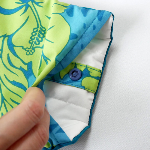 シェルレイケース ブルー フラダンス タヒチアン その他ケース LuluAlo