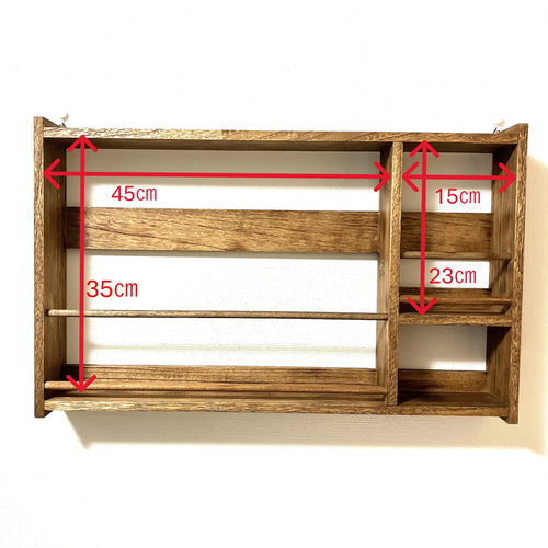 壁掛け ブックシェルフ・本棚・マガジンラック 軽量 壁掛け