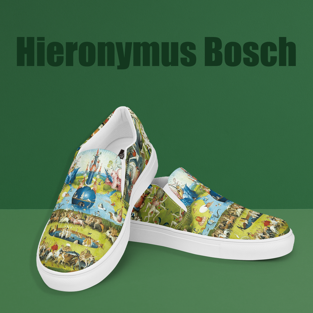 【ヒエロニムス・ボス】～ 快楽の園～　絵画シューズ/スッポンシューズ（ユニセックス）