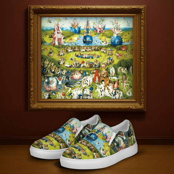 『楽園』絵画・インテリア ヒエロニムス・ボッス《快楽の園》(中央部) * アートがめぐる