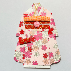 着物のお祝い袋515 十二単(じゅうにひとえ) ご祝儀袋・袱紗（ふくさ