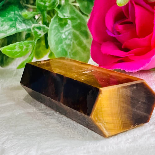 タイガーアイ　原石（ポイント） タイガーアイ原石（ポイント）