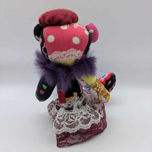 復刻版テディベア（21cm）【moko* hand made bear