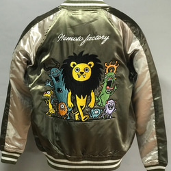 スカジャン　オーダーメイド品 オーダーメイドスカジャン|横振り刺繍|