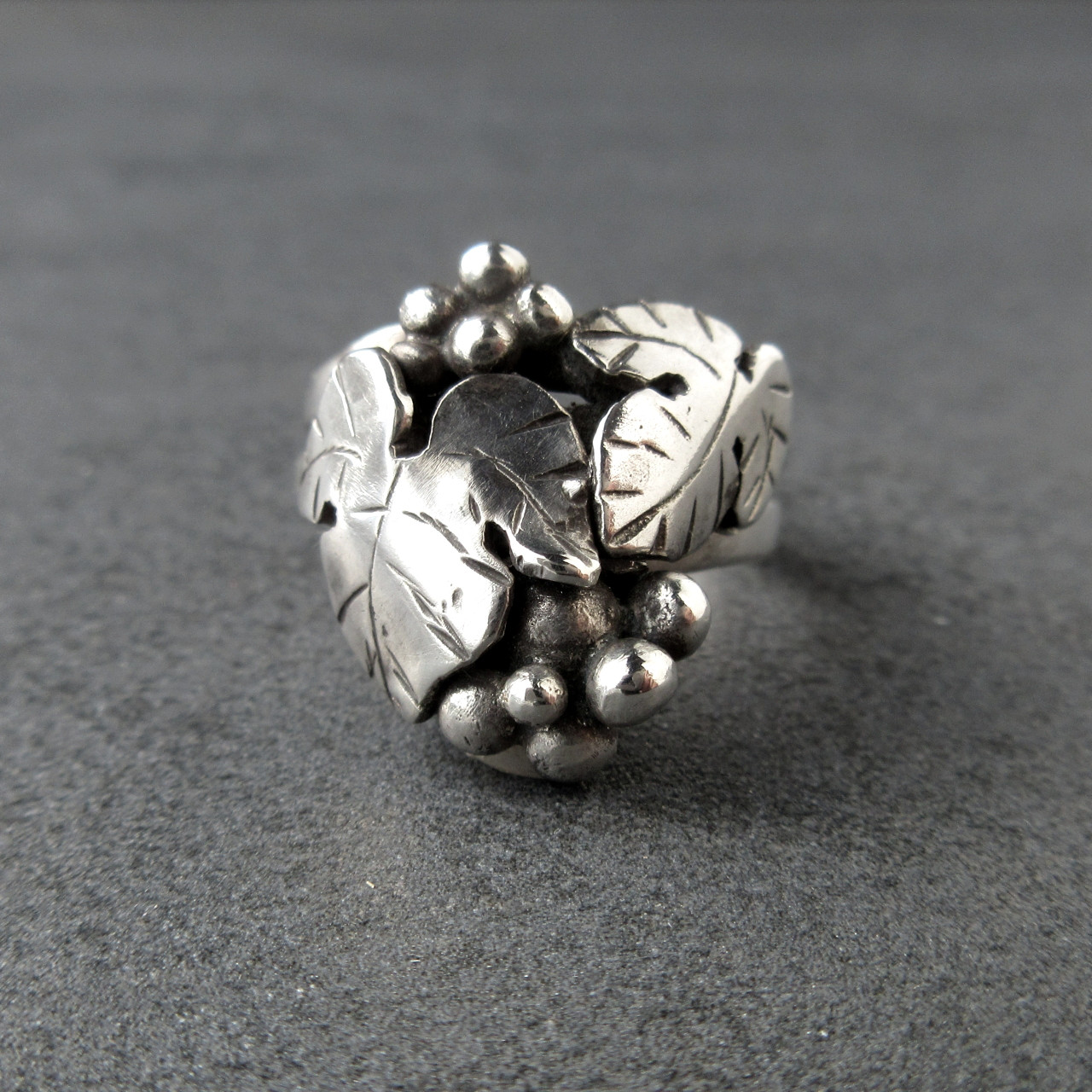 葡萄のシルバーリング