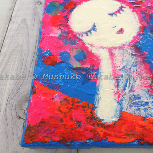 Cherry is dozing #2] #アート #絵 #原画 #インテリア 絵画