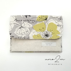 マルチケース 母子手帳ケース お薬手帳ケース 通帳ケース ポーチ 花柄