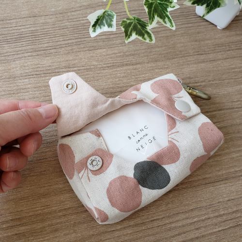 3つ持ち運べる ポケットティッシュケース 北欧 花柄 ちょうちょ柄 吊り
