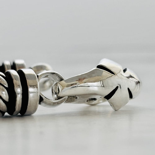 cross clasp》シルバーブレスレット｜silver925・クロス留め具