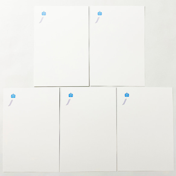 藍風鈴狐 ポストカード 5枚セット 暑中お見舞い 残暑お見舞い 夏 狛狐 狐の嫁入り 狐面 キツネ 日本 和 御朱印 2枚目の画像