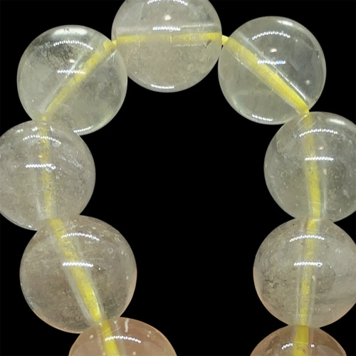 リビアングラス鑑別書付クリストバライト砂入り ブレスレット4Aランク