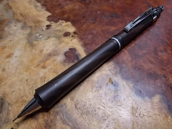 マカッサルエボニーのダブルノック式（ロットリング社 ラピッド改造