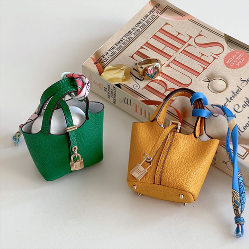 ミニバッグデザイン バッグチャーム AirPods /AirPods Proケース