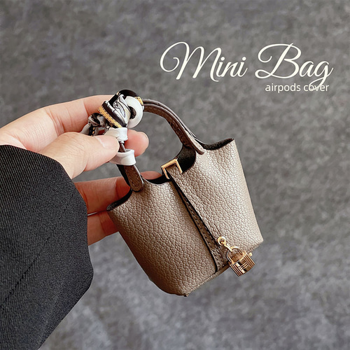 ミニバッグデザイン バッグチャーム AirPods /AirPods Proケース