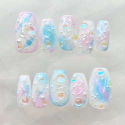サイズオーダー】優しいうさぎネイル ウィッシュコア y2k 平成女子