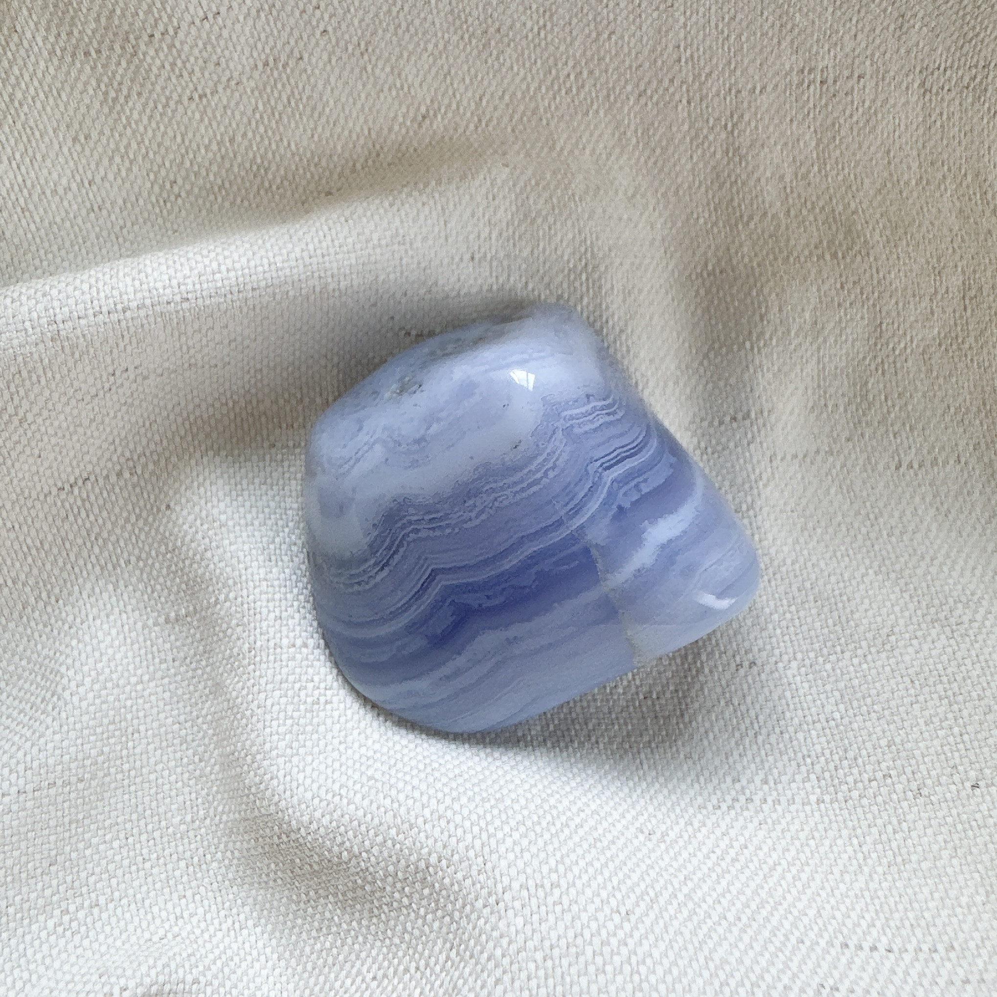 ブルーレースメノウ タンブル  A