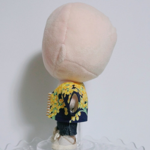 10cmぬい服 ミモザジャケット、小花インナー ぬいぐるみ みりめーく