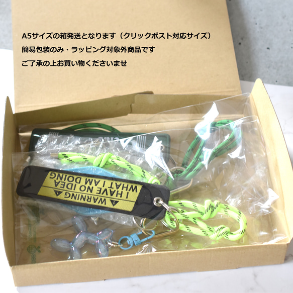 僅剩藍色【傻鴨】雙色壓克力繩登山扣包掛件，卡包，智慧型手機掛件 第17張的照片