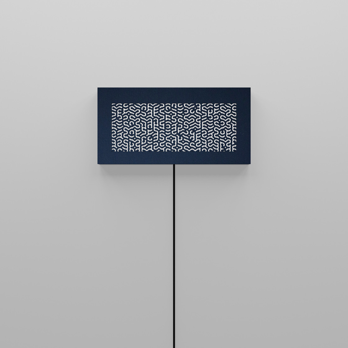 ウォール行灯 チューリング - 壁掛け型照明 Sサイズ 横