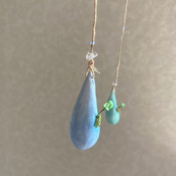 9597.bud 双葉のモビール 3枚目の画像