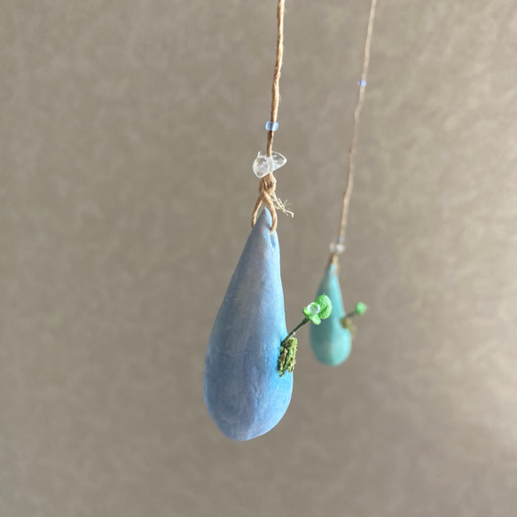 9597.bud 双葉のモビール 3枚目の画像