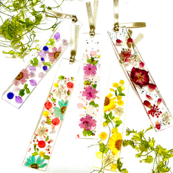 受注制作】ハーバリウム箸置き 名前入れ ハーバリウム・植物標本 k