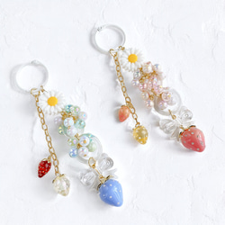 鉱石風ビーズ♡キーホルダー キーホルダー Panko 通販 16540780