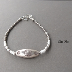 空ハンドメイド໒꒱とんぼ玉の森のくまさんブレスレット 空ハンドメイド໒꒱とんぼ玉の森のくまさんブレスレット