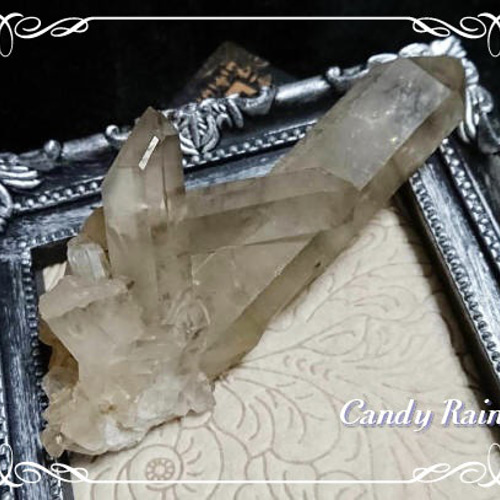 天然・非加熱 シトリン原石 クラスター～Type.A～ *** 天然石 Candy