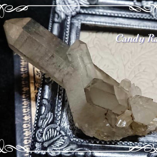 天然・非加熱 シトリン原石 クラスター～Type.A～ *** 天然石 Candy