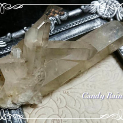 天然・非加熱 シトリン原石 クラスター～Type.A～ *** 天然石 Candy