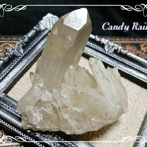 天然・非加熱 シトリン原石 クラスター～Type.B～ *** 天然石 Candy