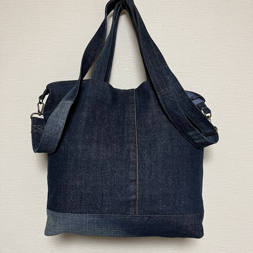 あ*ゆ様 デニムリメイク　3waybag リュック　トート　ショルダー　ブラック Amazon.co.jp: [§N∞NOVENO] リュック デニムリメイク