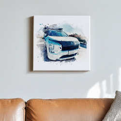 【愛車アートボード】 車 バイク アートボード キャンバスボード オーダーメイド 記念品 新車 納車 マイカー ギフト 2枚目の画像