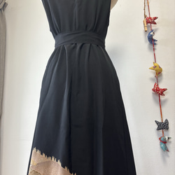 留袖リメイクワンピース　着物リメイクワンピース 6枚目の画像