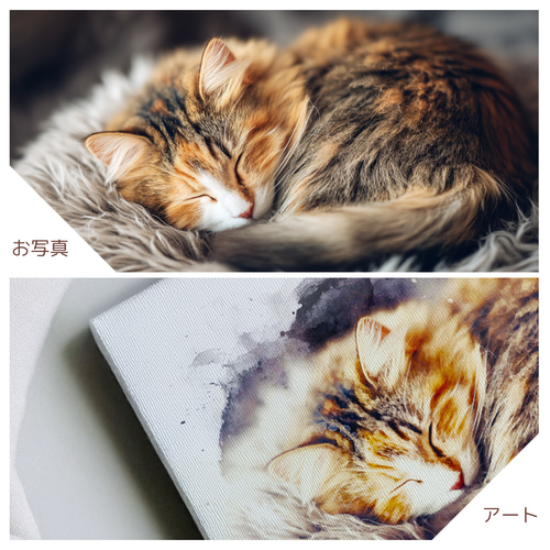 ペット 犬 猫 イラスト 写真 メモリアル 似顔絵 インテリア うちの子 06 ペット 似顔絵 お描きします うちの子 イラストオーダー【猫
