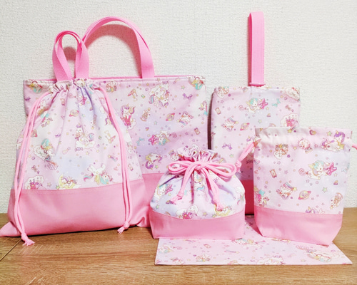 入園セット 入学セット 6点セット ユニコーン ハンドメイド レッスン