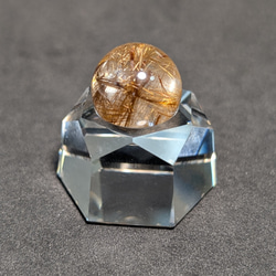 タイガールチルスフィア 15mm 台座付 1点限定 金銭運・成功を掴みたい