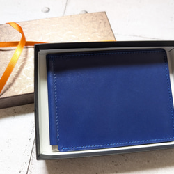 送料&包装無料【希少】ロイヤルブルー｜ルガトレザー使用｜スマート