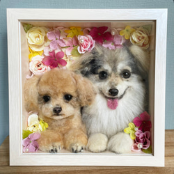 箱入り娘・息子✳︎ 羊毛 わんちゃん 羊毛フェルト CHIKAMOCO