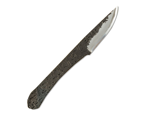 晶之作 土佐鍛【クラフト万能小刀】土佐オリジナル白鋼 両刃 ケース